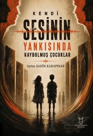 Kendi Sesinin Yankısında Kaybolmuş Çocuklar – Ayten Şahin Karapınar – Akademisyen Kitabevi kitap kapağı