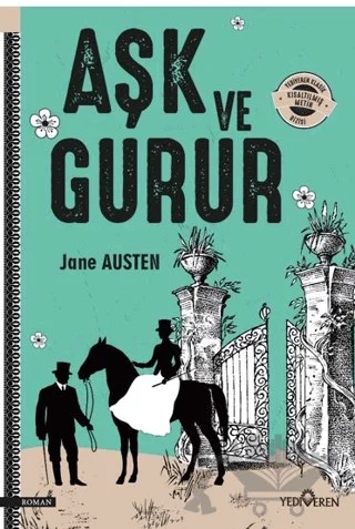 Aşk ve Gurur – Jane Austen – Yediveren Yayınları kitap kapağı