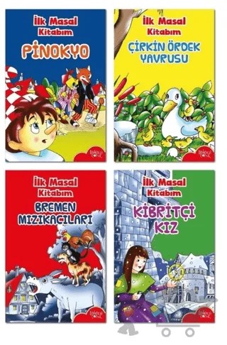 lk Masal Kitabım Seti 4’lü Kitap Seti – Kolektif – Koloni Çocuk kitap kapağı