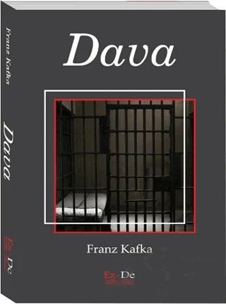 Dava – Franz Kafka – Ez - De Yayınları kitap kapağı