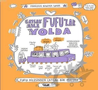 Çatlak Aile Fufu'lar Yolda – Françoize Boucher – Tekir Kitap kitap kapağı