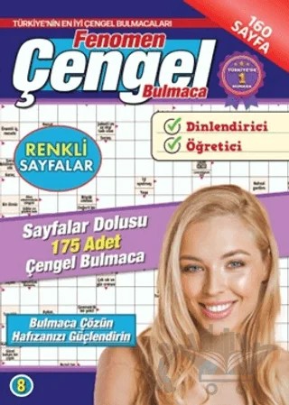Fenomen Çengel Bulmaca 8 – Kolektif – Maxi Yayıncılık kitap kapağı