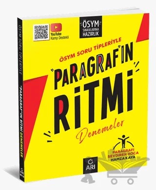 Paragrafın Ritmi Denemeler – Hamza Kaya – Arı Yayıncılık kitap kapağı
