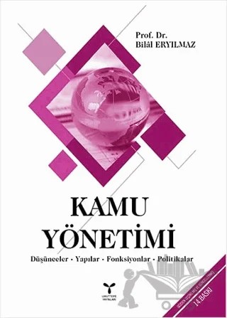 Kamu Yönetimi – Bilal Eryılmaz – Umuttepe Yayınları kitap kapağı