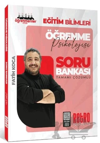 2025 KPSS Eğitim Bilimleri Öğrenme Psikolojisi Soru Bankası – Fatih Koca – Retro Yayıncılık kitap kapağı