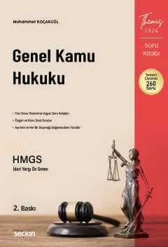 THEMIS – Genel Kamu Hukuku Soru Kitabı – Muhammet Koçakgöl – Seçkin Yayıncılık kitap kapağı