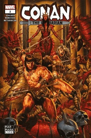 Conan The Barbarian 2 – Jason Aaron – Marmara Çizgi kitap kapağı