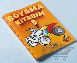 Boyama Kitabım 5 – Kolektif – Gong Çocuk kitap kapağı