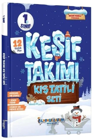 1. Sınıf Keşif Takımı Kış Tatili Seti – Kolektif – İlkokulluyum kitap kapağı
