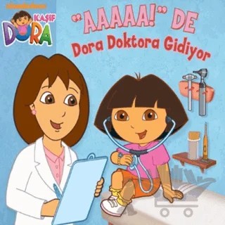 Kaşif Dora - Dora Doktora Gidiyor – Phoebe Beinstein – Doğan Egmont Yayıncılık kitap kapağı