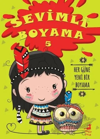 Sevimli Boyama - 5 – Betül Tok – Olimpos Çocuk kitap kapağı