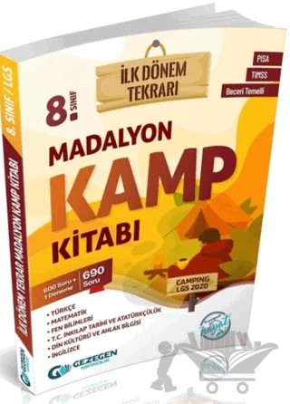 8. Sınıf Madalyon Kamp Kitabı – Kolektif – Gezegen Yayıncılık kitap kapağı