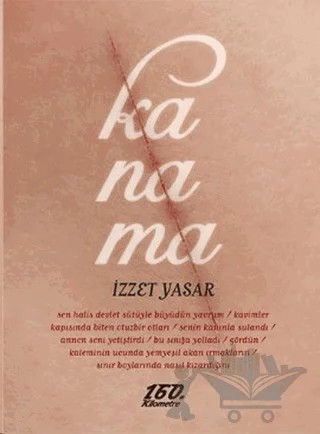Kanama – İzzet Yasar – 160. Kilometre Yayınevi kitap kapağı