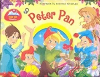 Peter Pan - Muhteşem Üç Boyutlu Kitaplar – Kolektif – Çocuk Gezegeni kitap kapağı