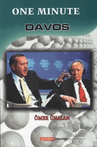 One Minute Davos – Ömer Ünalan – Gündem Yayınları kitap kapağı