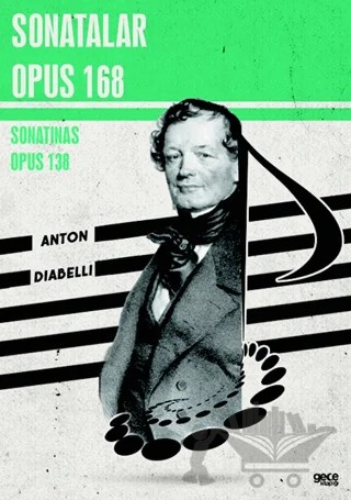Sonatalar Opus 168 – Anton Diabelli – Gece Kitaplığı kitap kapağı