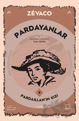 Pardayanlar 9 - Pardaillan’ın Kızı – Michel Zevaco – Dedalus Kitap kitap kapağı