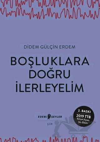 Boşluklara Doğru İlerleyelim – Didem Gülçin Erdem – Edebi Şeyler kitap kapağı
