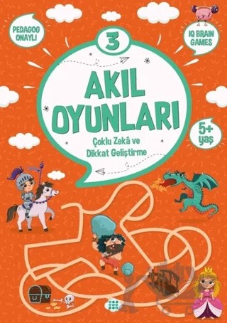 Akıl Oyunları 3 (5+ Yaş) – Kolektif – Dokuz Çocuk kitap kapağı