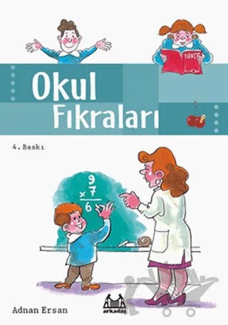 Okul Fıkraları – Adnan Ersan – Arkadaş Yayınları kitap kapağı