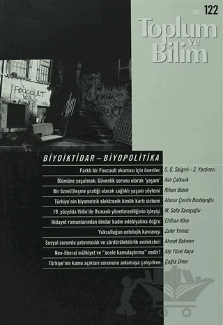 Toplum ve Bilim Sayı: 122 – Birikim Yayınları kitap kapağı