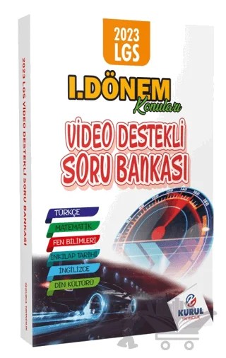 2023 LGS 1.Dönem Konuları Tüm Dersler Video Destekli Soru Bankası – Kolektif – Kurul Yayıncılık kitap kapağı