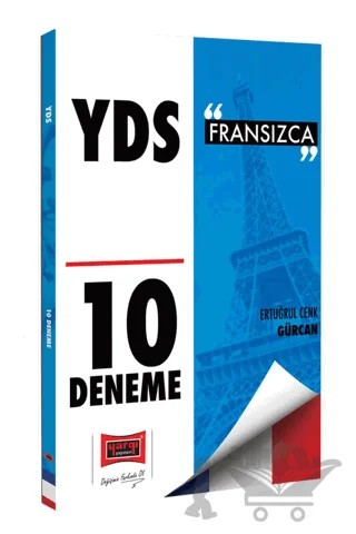 2024 YDS Fransızca 10 Denme – Ertuğrul Cenk Gürcan – Yargı Yayınevi kitap kapağı