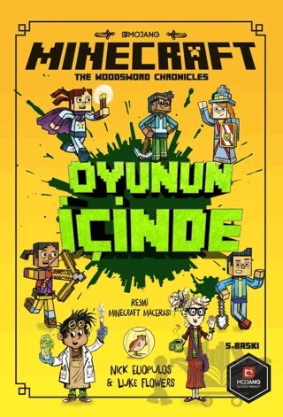 Minecraft - Oyunun İçinde – Nick Eliopulos – XLIBRIS kitap kapağı