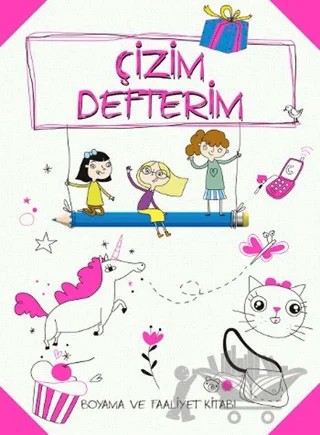 Çizim Defterim Boyama ve Faaliyet Kitabı (Pembe) – Kolektif – Doğan Egmont Yayıncılık kitap kapağı
