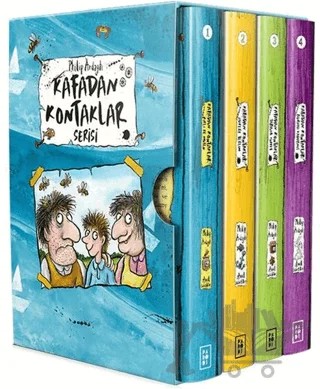 Kafadan Kontaklar Serisi Kutulu Set (4 Kitap Takım) – Philip Ardagh – Parodi Yayınları kitap kapağı