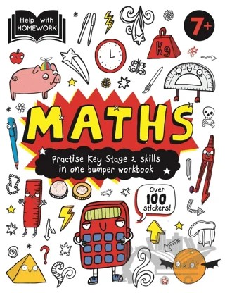 Help With Homework: 7+ Maths – Kolektif – Autumn Publishing kitap kapağı