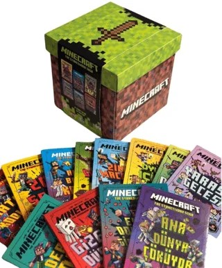 Mega Minecraft Küpü 12 Kitap Set – Nick Eliopulos – Doğan Çocuk kitap kapağı
