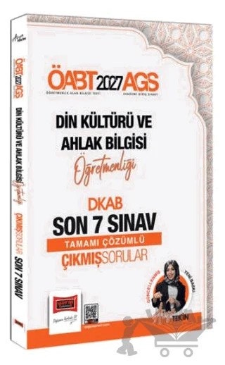 2027 ÖABT AGS Din Kültürü ve Ahlak Bilgisi Öğretmenliği DKAB Tamamı Çözümlü Son 7 Sınav Çıkmış Sorular – Asya Tekin – Yargı Yayınevi kitap kapağı