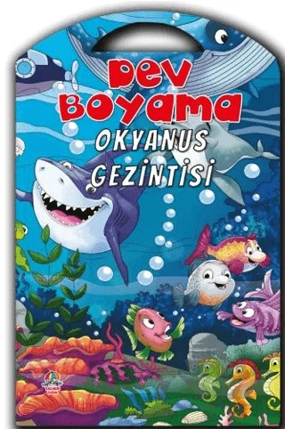 Dev Boyama - Okyanus Gezintisi – Kolektif – Yağmur Çocuk kitap kapağı