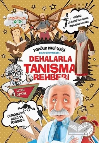 Dehalarla Tanışma Rehberi - Popüler Bilgi Serisi – Attila Öztürk – Yediveren Çocuk kitap kapağı