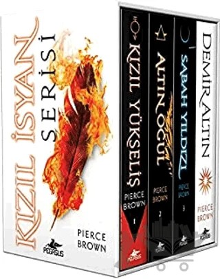 Kızıl İsyan Serisi Kutulu Özel Set – Pierce Brown – Pegasus Yayınları kitap kapağı