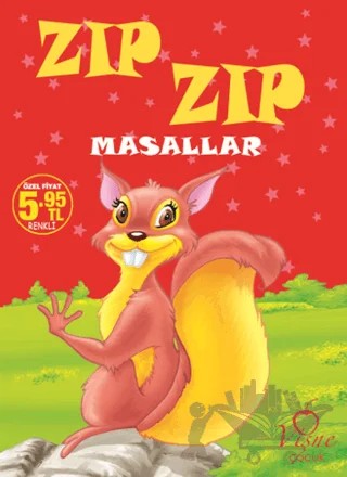 Zıp Zıp Masallar – Kolektif – Vişne Çocuk kitap kapağı