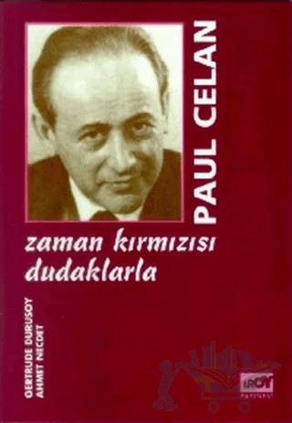 Zaman Kırmızısı Dudaklarla – Paul Celan – Broy Yayınları kitap kapağı