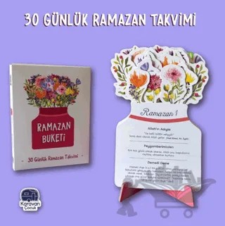 Ramazan Buketi - 30 Ramazan Takvimi – Sait Köşk – Karavan Çocuk Yayınları kitap kapağı