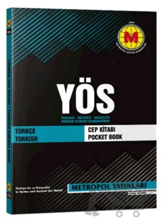 YÖS Türkçe Cep Kitabı – Kolektif – Metropol Yayınları kitap kapağı