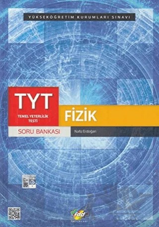 Fizik Soru Bankası – Nafız Erdoğan – Fdd Yayınları kitap kapağı