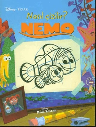 Kayıp Balık Nemo - Nasıl Çizilir? – Kolektif – Doğan Egmont Yayıncılık kitap kapağı