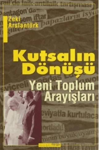 Kutsalın Dönüşü – Zeki Aslantürk – Ayışığı Kitapları kitap kapağı
