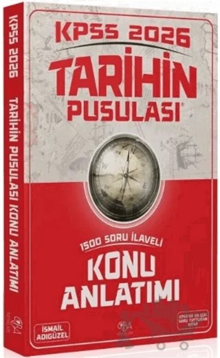 2026 KPSS Tarihin Pusulası Konu Anlatımı – Kolektif – CBA Akademi kitap kapağı