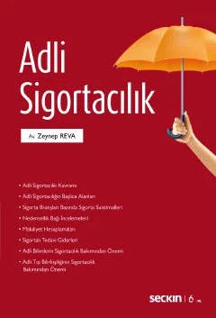 Adli Sigortacılık – Zeynep Reva – Seçkin Yayıncılık kitap kapağı