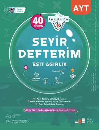 AYT Eşit Ağırlık Okyanusta Seyir Defterim Soru Bankası – Kolektif – Okyanus Yayınları kitap kapağı