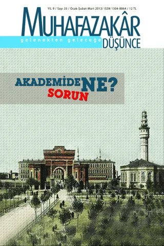 Muhafazakar Düşünce Dergisi Sayı: 35 Yıl: 9 Ocak-Şubat-Mart 2013 – Kadim Yayınları kitap kapağı