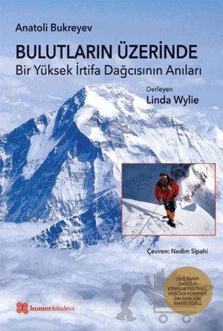 Bulutların Üzerinde – Anatoli Bukreyev – Homer Kitabevi kitap kapağı