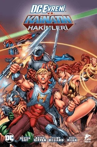 DC Evreni vs. Kainatın Hakimleri – Keith Giffen – Çizgi Düşler Yayınevi kitap kapağı
