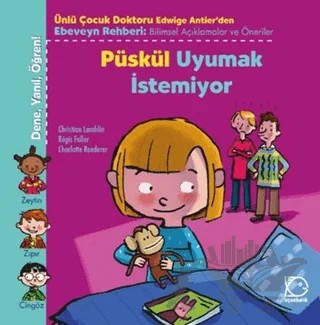 Püskül Uyumak İstemiyor – Christian Lamblin – Uçanbalık Yayıncılık kitap kapağı